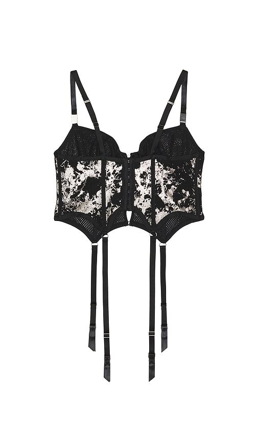 X Savage C Fishnet Bustier in ,Metallic Silver. - size 1X (also in 2X, 3X, 4X) - Diesel - Modalova