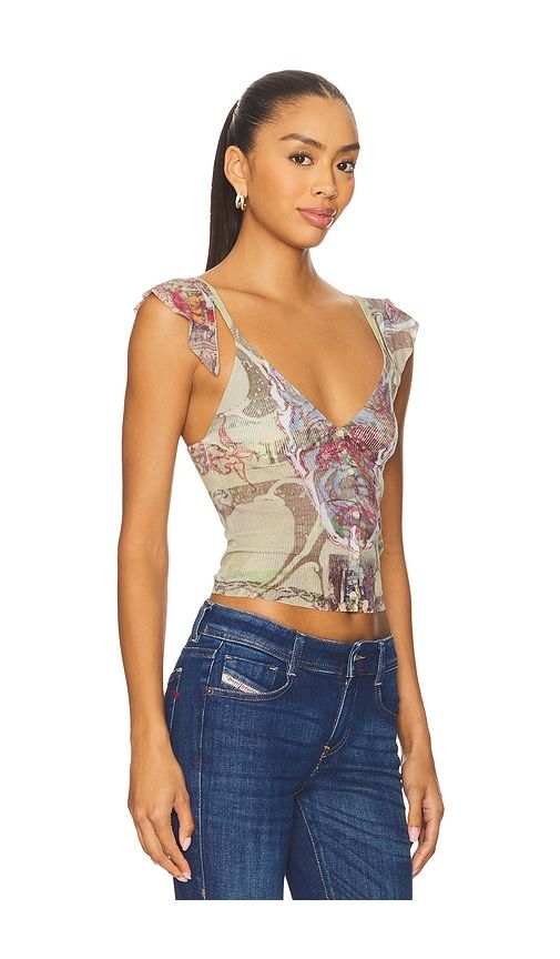 Fiore Top in Sage. - size M (also in XL, XXS) - Diesel - Modalova
