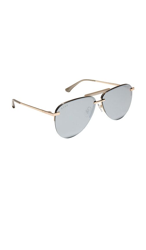 Tahoe Sunglasses in Metallic - DIFF EYEWEAR - Modalova