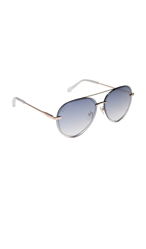 Lenox Sunglasses in Metallic Gold - DIFF EYEWEAR - Modalova