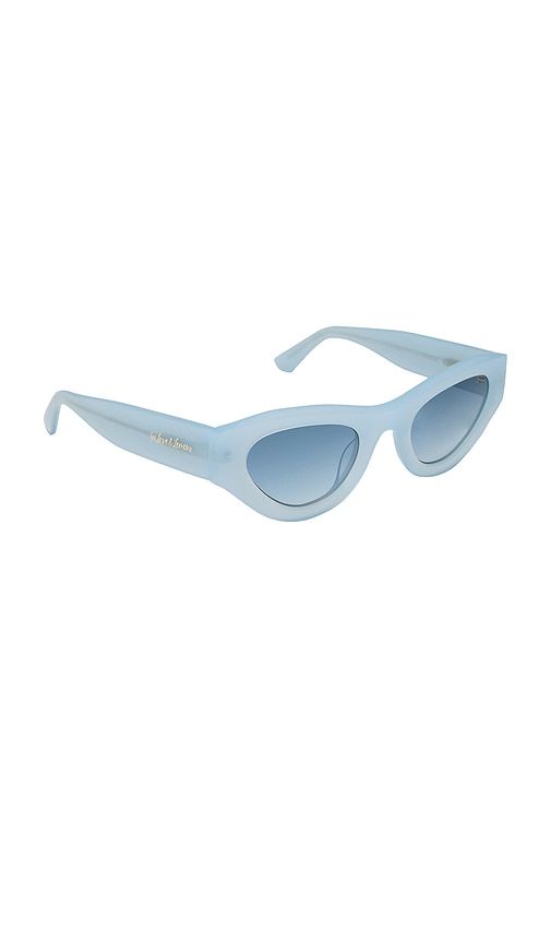 X For Love & Lemons Cat Eye Sunglasses in Blue - DIFF EYEWEAR - Modalova