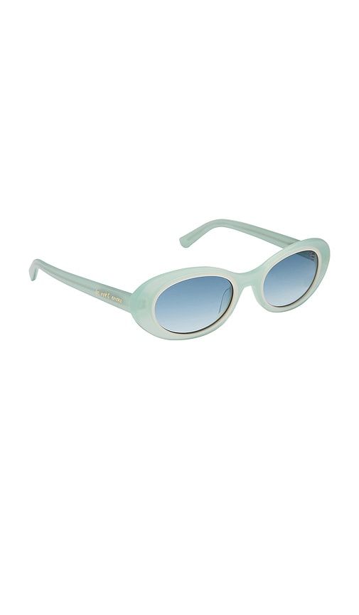 X For Love & Lemons Sabrina Sunglasses in Sage - DIFF EYEWEAR - Modalova