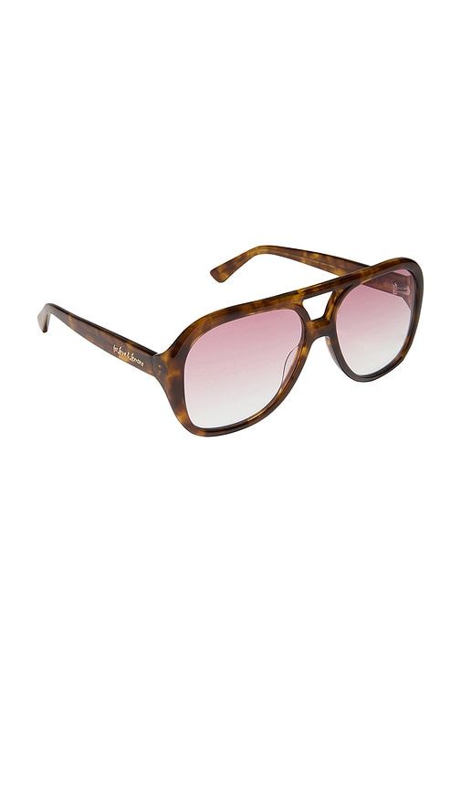X For Love & Lemons Acetate Aviator Sunglasses in - DIFF EYEWEAR - Modalova