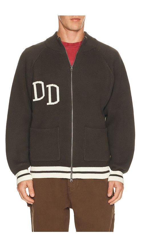 Knit Zip Cardigan in . - size L (also in M, S, XL/1X) - Duvin Design - Modalova