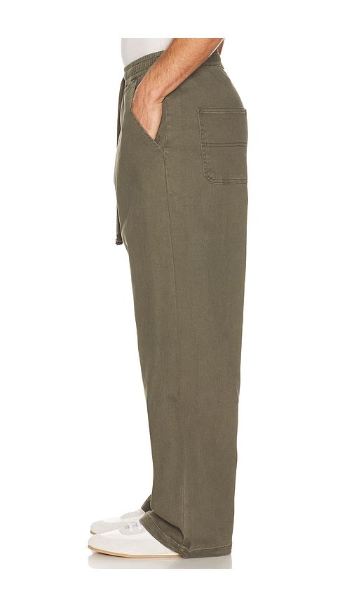 Elastic Antiworkwear Pant in Green. - size S (also in M, L, XL/1X) - Duvin Design - Modalova