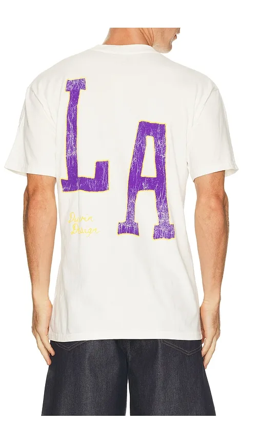 X Lakers T-Shirt in White. - size L (also in M, S, XL/1X) - Duvin Design - Modalova