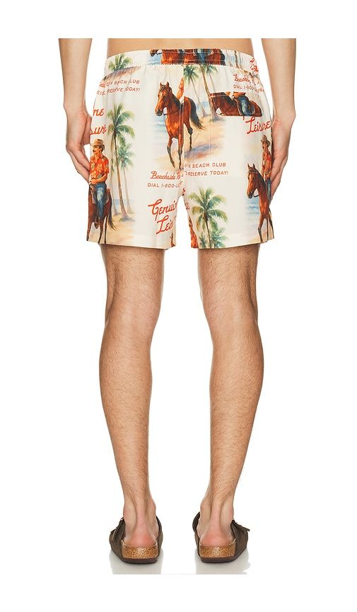 Beach Ranch Swim Shorts in Brown. - size L (also in M, S, XL/1X) - Duvin Design - Modalova