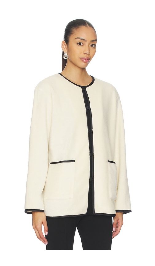 The Polar Fleece Jacket in Cream. - size L (also in S) - DONNI. - Modalova