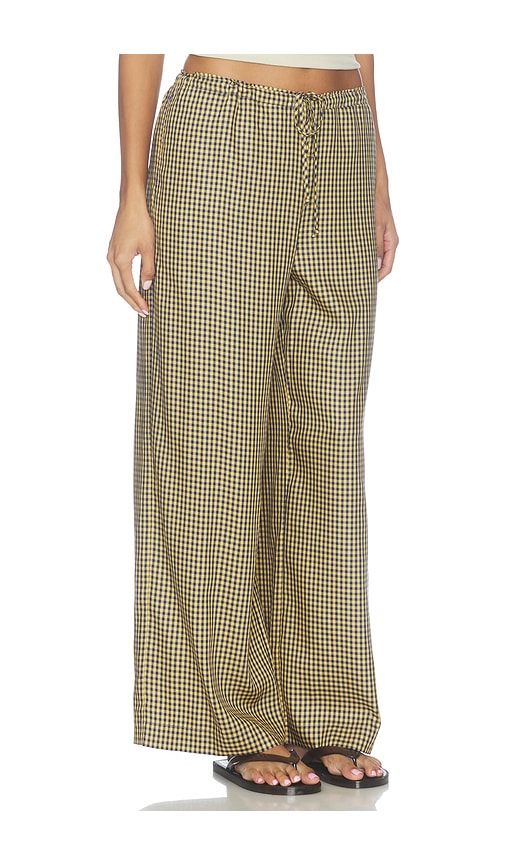 The Tencel Plaid Tie Pant in Multi. - size M (also in S, XS, XXS) - DONNI. - Modalova