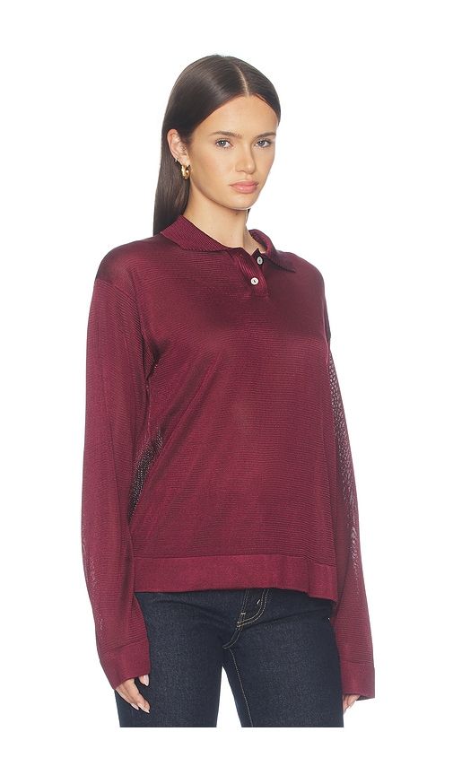 The Slinky Polo in Red. - size XS (also in S, M, L) - DONNI. - Modalova