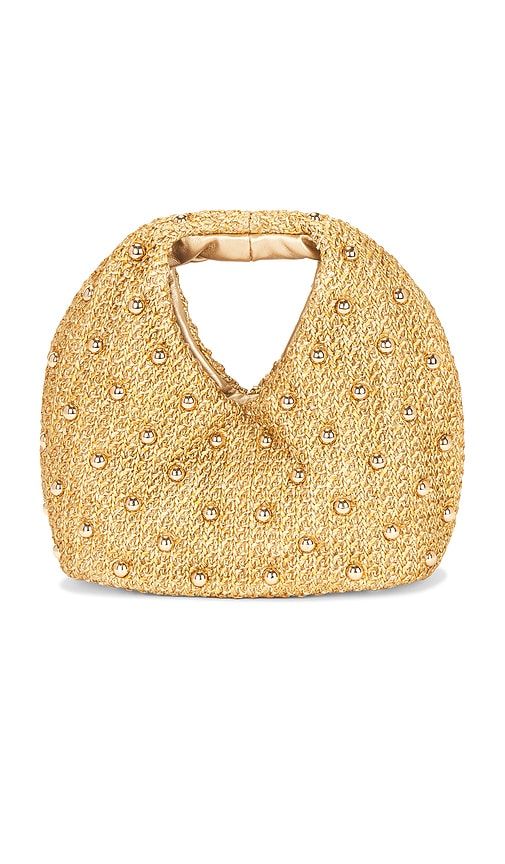 Studded Raffia Bag in Tan - Dolce Vita - Modalova