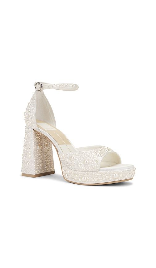 Pandro Pearl Heel in White. - size 10 (also in 8.5, 9, 9.5) - Dolce Vita - Modalova