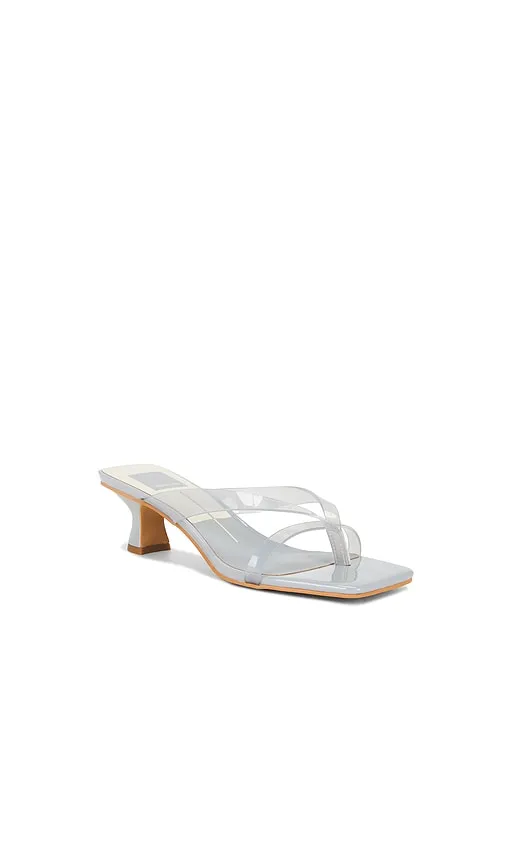 Brevel Vinyl Thong Sandal in Blue. - size 6.5 (also in 7, 8.5, 9) - Dolce Vita - Modalova