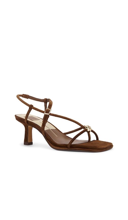 Mylee Sandal in Chestnut in Brown. - size 6 (also in 6.5, 7, 7.5, 8, 8.5, 9, 9.5, 10) - Dolce Vita - Modalova