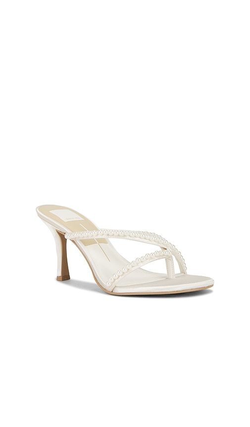 Liano Pearl Heel in Ivory. - size 7 (also in 7.5, 8, 8.5, 9, 9.5) - Dolce Vita - Modalova