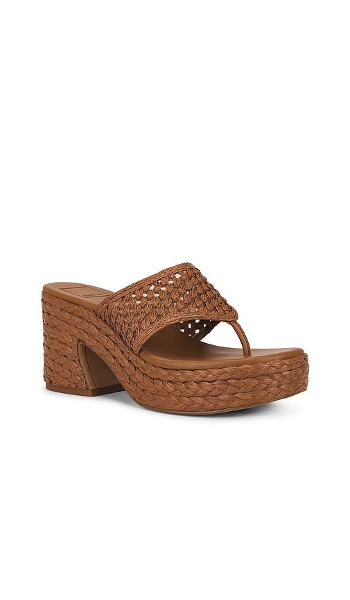 Ripple Sandal in Brown. - size 6.5 (also in 7.5, 8, 8.5, 9) - Dolce Vita - Modalova