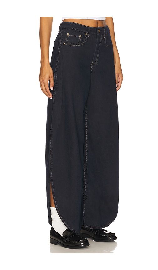 Rori High Rise Barrel Jeans in Blue. - size 31 (also in 32) - DL1961 - Modalova