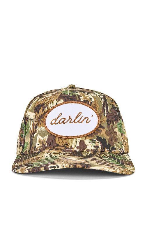 Darlin Patch Cap in Green - Darlin - Modalova