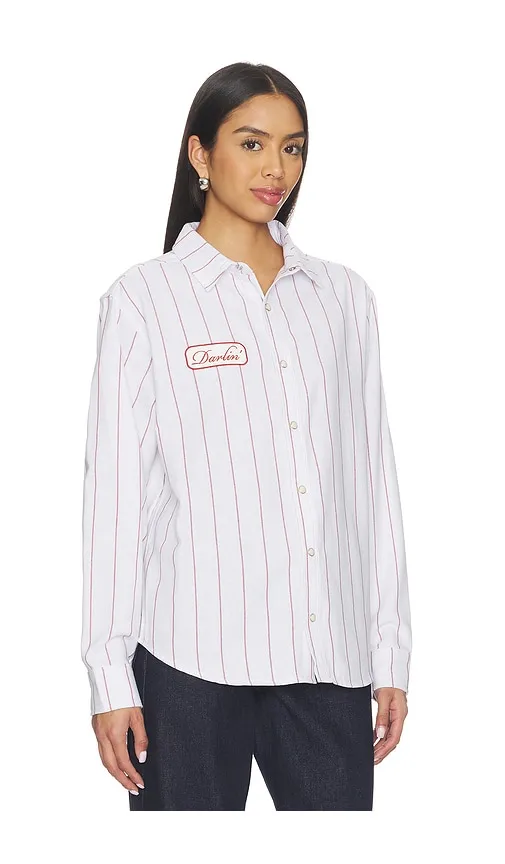 Mechanic Button Down Shirt in . - size XL (also in XS) - Darlin - Modalova
