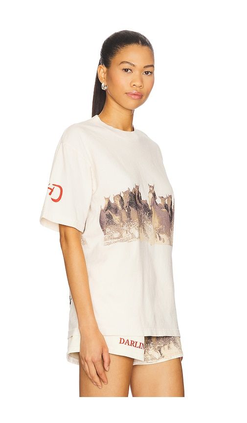 Wild Top in Cream. - size L (also in M, S, XS) - Darlin - Modalova