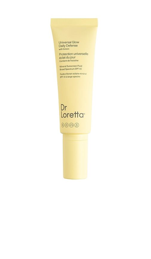 Líquido de protecció solar mineral de defensa diaria de brillo universal universal glow daily defense mineral sunscreen fluid en color be - Dr. Loretta - Modalova