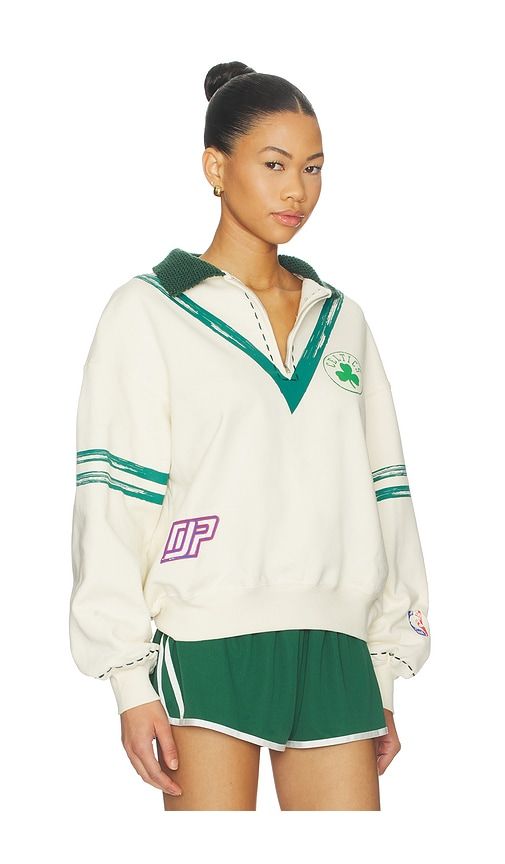 The Letterman Pullover in Cream. - size L (also in M, S, XS) - DANNIJOPRO - Modalova