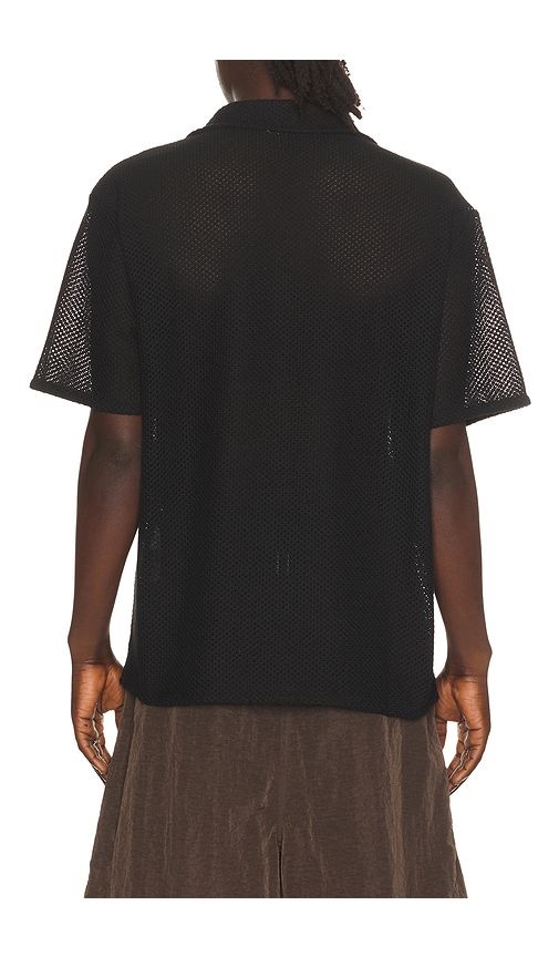 Open Collared Crochet Shirt in . - size L (also in M) - Dunst - Modalova