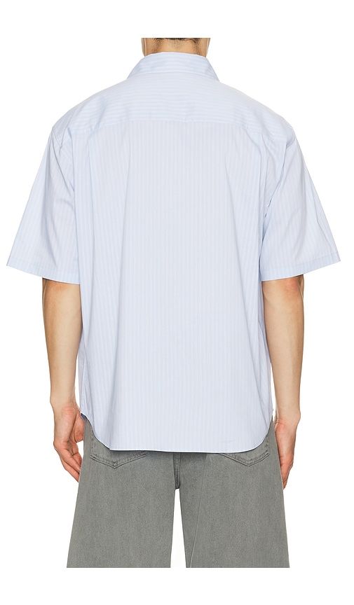 Oversized Half Sleeve Shirt in Blue. - size L (also in M, XL/1X) - Dunst - Modalova
