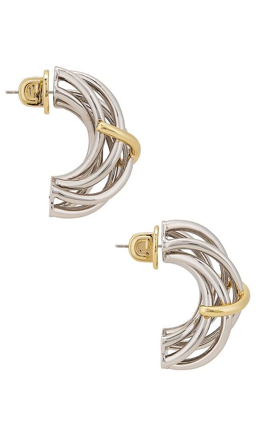 Sloane Earrings in Metallic - Demarson - Modalova