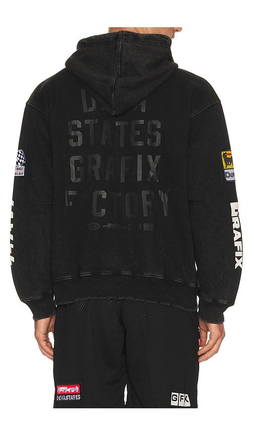 Garage Hoodie in Black. - size S (also in M, L, XXL/2X) - Deva States - Modalova