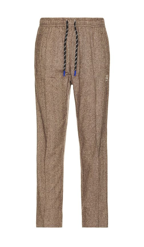 Midtown Two-Tone Pleated Easy Pants in Tan. - size M (also in S) - Deva States - Modalova