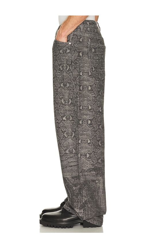 Denim Snake Oversized Jeans in Black. - size M (also in S, XL/1X) - Daily Paper - Modalova