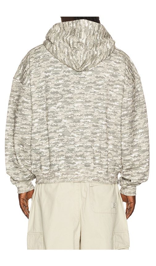 Digital Cloud Camo Zip Up Hoodie in . - size M (also in L, XL/1X) - DRMERS CLUB - Modalova