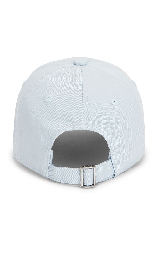 Casquette Slogan Calligraphy in Baby Blue - DrÃ´le De Monsieur - Modalova