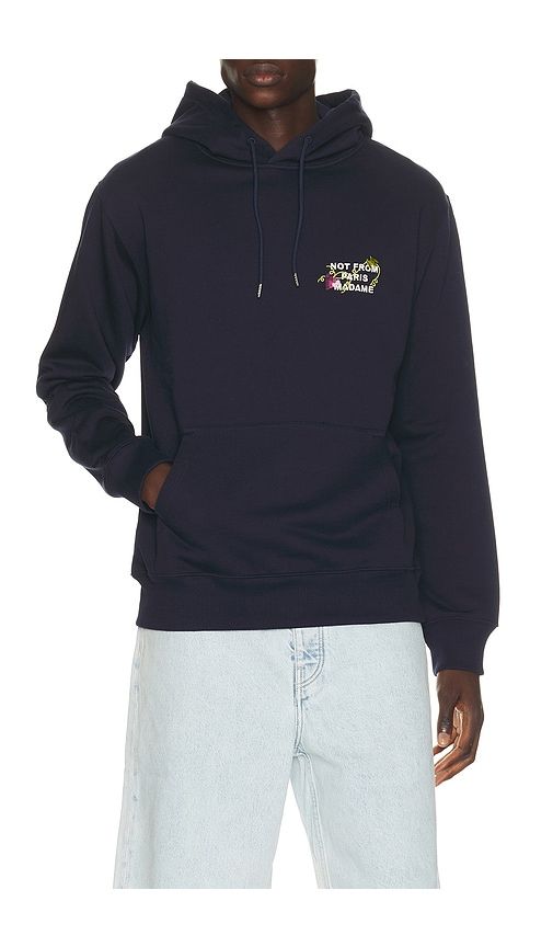 Vine Embroidered Slogan Hoodie in . - size S (also in M, L, XL/1X, XXL/2X) - DrÃ´le De Monsieur - Modalova