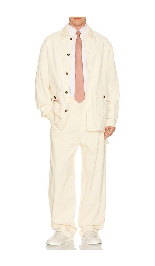 La Surchemise Corduroy in White. - size L (also in S) - DrÃ´le De Monsieur - Modalova