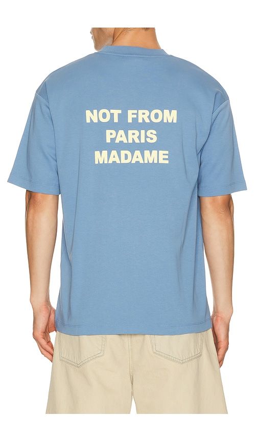 Le T-Shirt Slogan in Blue. - size XL/1X (also in XXL/2X) - DrÃ´le De Monsieur - Modalova