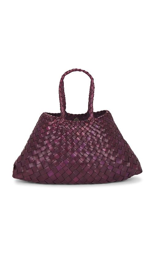 Santa Croce Small Bag in Wine - Dragon Diffusion - Modalova