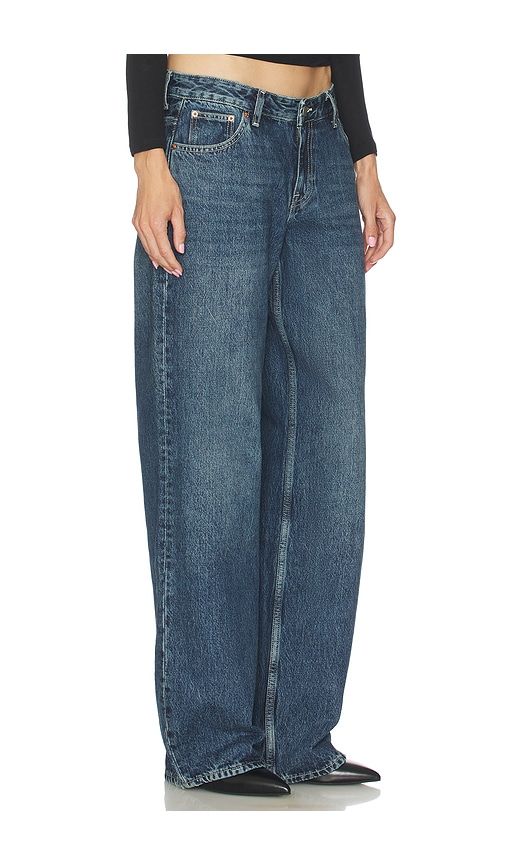 Hill Wide Leg in Blue. - size 25 (also in 26, 29) - Dr. Denim - Modalova