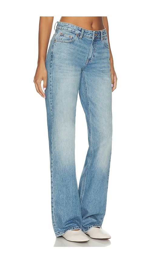Echo Mid Straight Jeans in Blue. - size 24 (also in 25, 26, 27, 28, 29, 30, 31, 32) - Dr. Denim - Modalova
