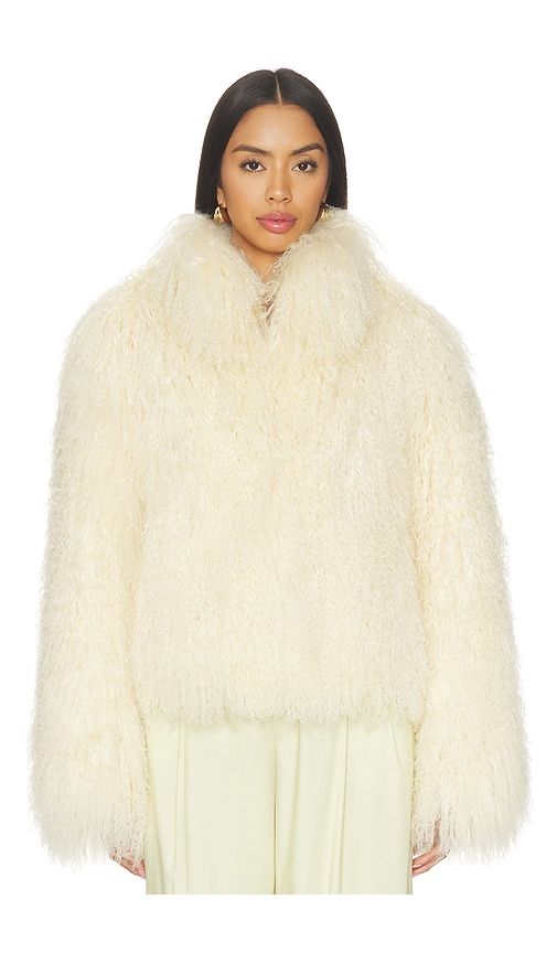 Rochelle Fur Jacket in . - size S (also in XS, M, L) - Ducie - Modalova