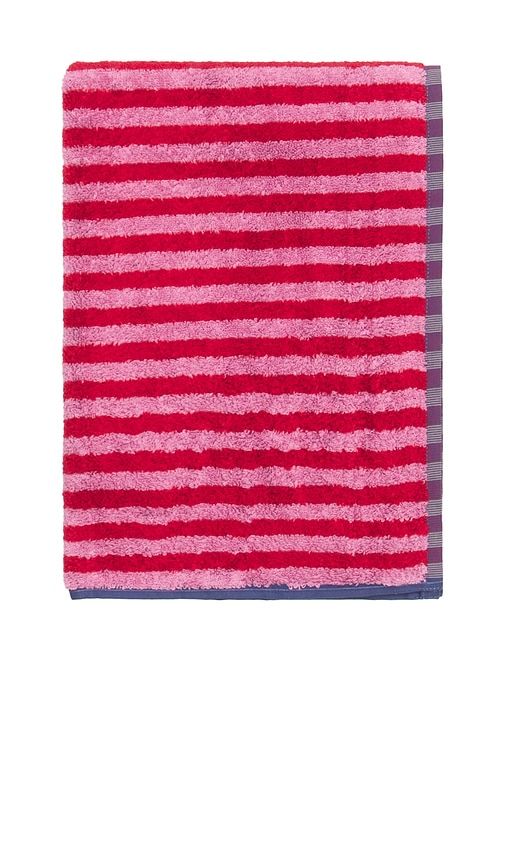 Cricket Stripe Hand Towel in Beauty: Multi - Dusen Dusen - Modalova