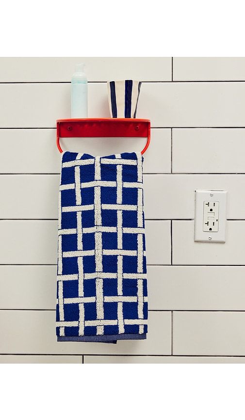 Tabby Hand Towel in Navy - Dusen Dusen - Modalova