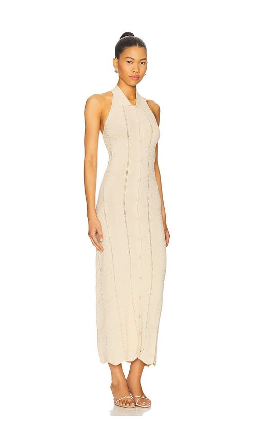 Val Dress in Beige. - size M (also in S, XL) - DEVON WINDSOR - Modalova