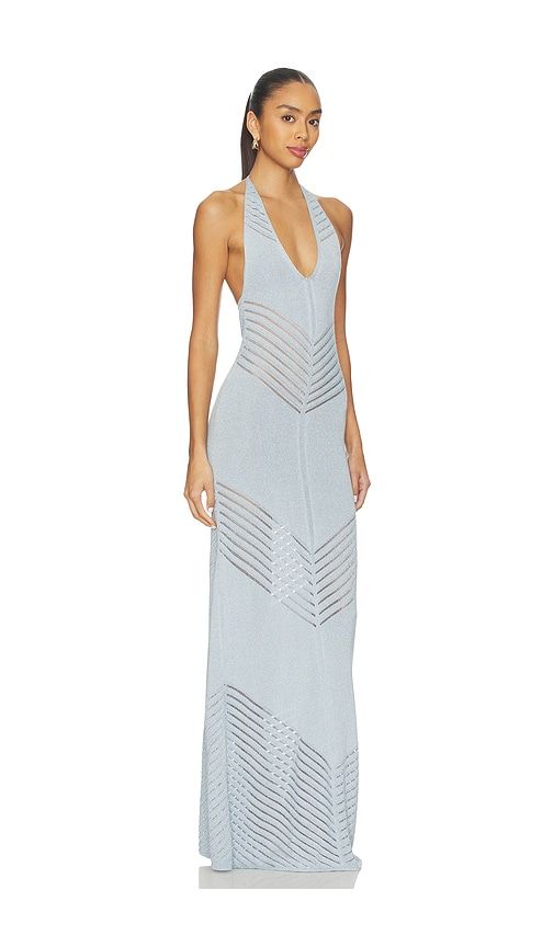 Roma Maxi Dress in Baby Blue. - size L (also in M, S) - DEVON WINDSOR - Modalova