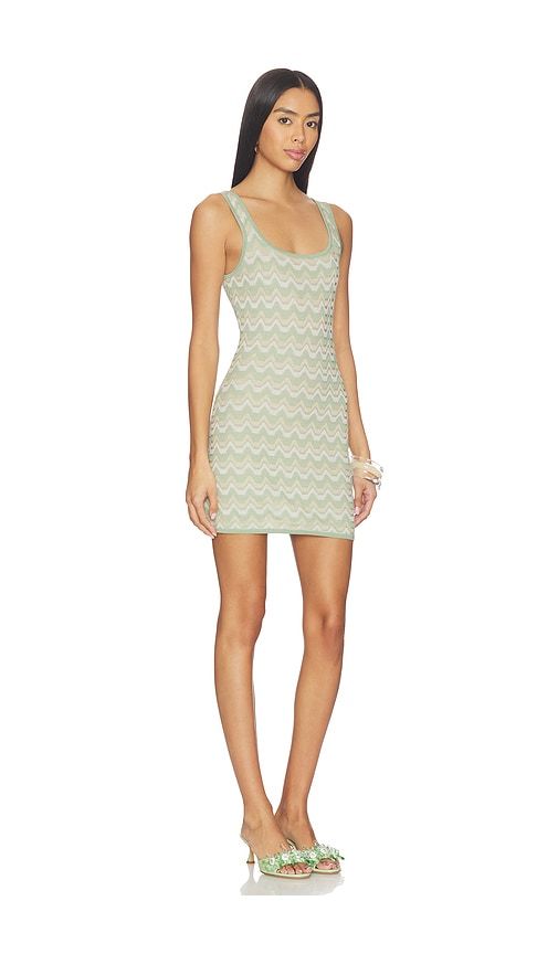 Selena Mini Dress in Sage. - size L (also in M, S, XS) - DEVON WINDSOR - Modalova