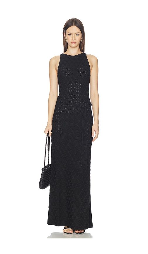 Nova Maxi Dress in Black. - size S (also in XS) - DEVON WINDSOR - Modalova