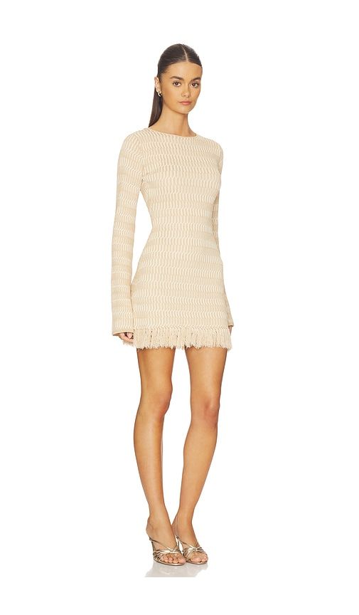 Costa Dress in Metallic Gold. - size M (also in S) - DEVON WINDSOR - Modalova