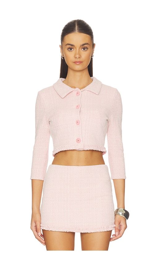 Brielle Jacket in Pink. - size L (also in M, S, XL) - DEVON WINDSOR - Modalova
