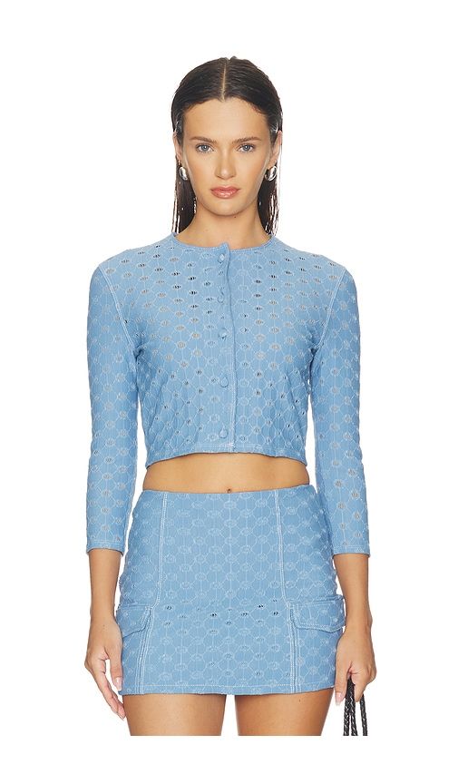 Reed Jacket in Baby Blue. - size L (also in M, S, XL, XS) - DEVON WINDSOR - Modalova